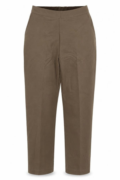 Womens UK Size 10 Emma Collction Regular Fit  Brown Trousers