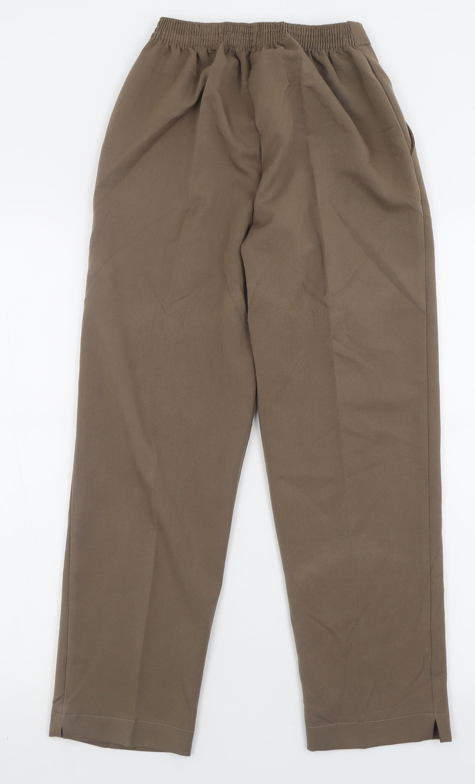 Womens UK Size 10 Emma Collction Regular Fit  Brown Trousers