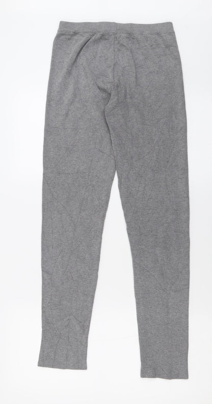 Laetitia Mem Womens Grey  Viscose Capri Trousers Size 26 in L29 in Regular