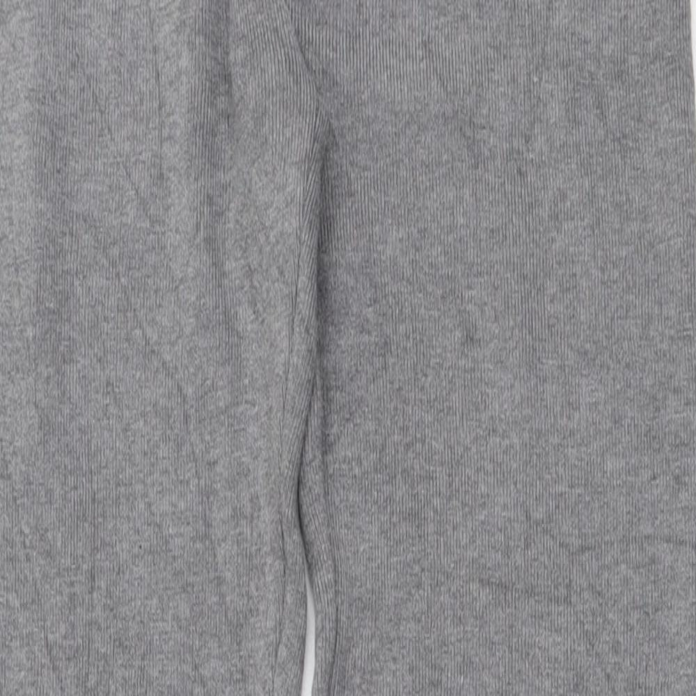 Laetitia Mem Womens Grey  Viscose Capri Trousers Size 26 in L29 in Regular