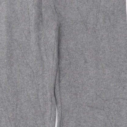 Laetitia Mem Womens Grey  Viscose Capri Trousers Size 26 in L29 in Regular