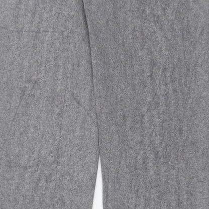 Laetitia Mem Womens Grey  Viscose Capri Trousers Size 26 in L29 in Regular
