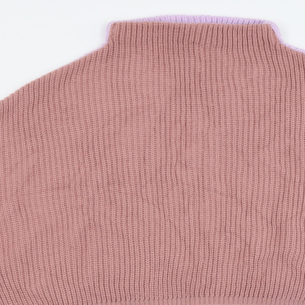 Womens UK Size 4 PRETTYLITTLETHING Multicoloured Pullover Jumper