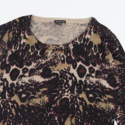 Womens UK Size 8 Warehouse Pink Pullover Jumper