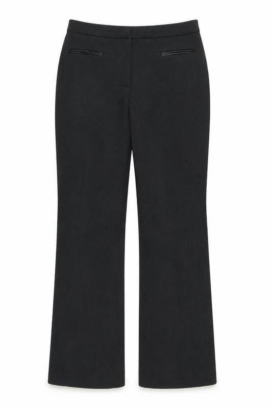 Womens UK Size 10 Marks and Spencer Regular Fit  Grey Trousers