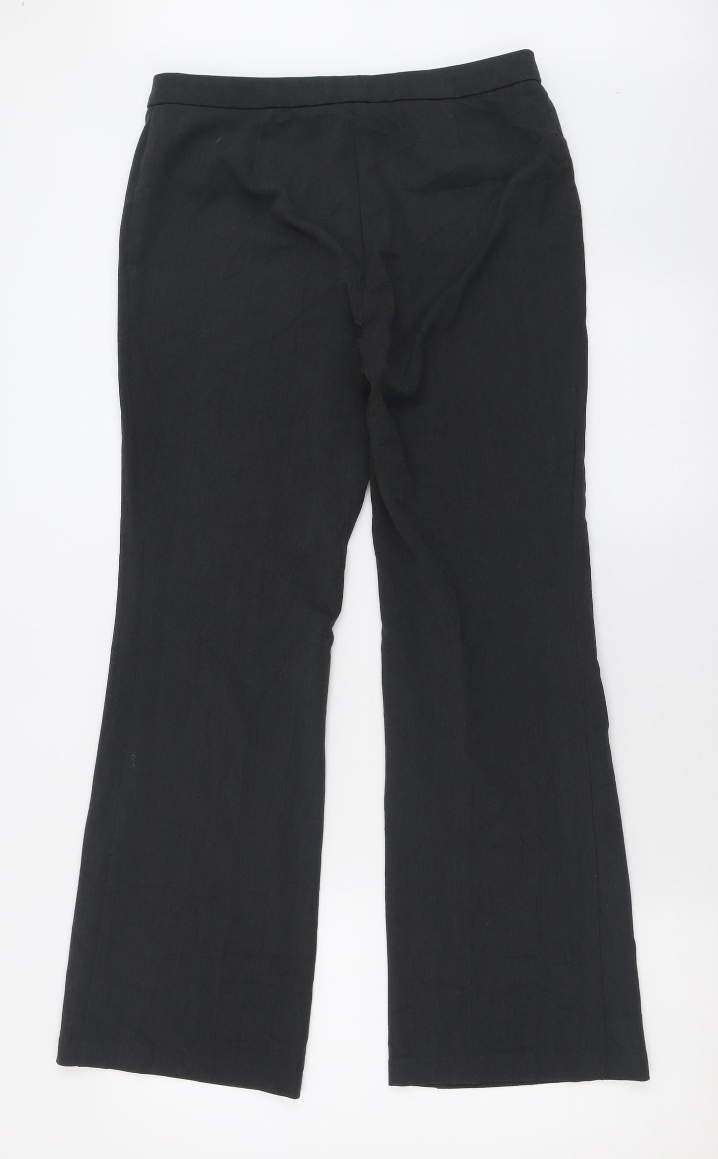 Womens UK Size 10 Marks and Spencer Regular Fit  Grey Trousers
