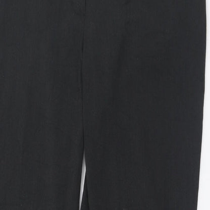 Womens UK Size 10 Marks and Spencer Regular Fit  Grey Trousers