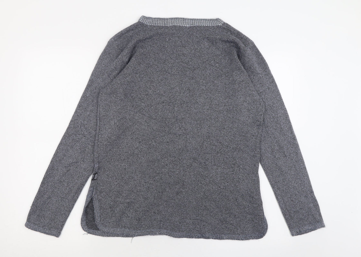 Womens UK Size M Buisdaei Grey Pullover Jumper