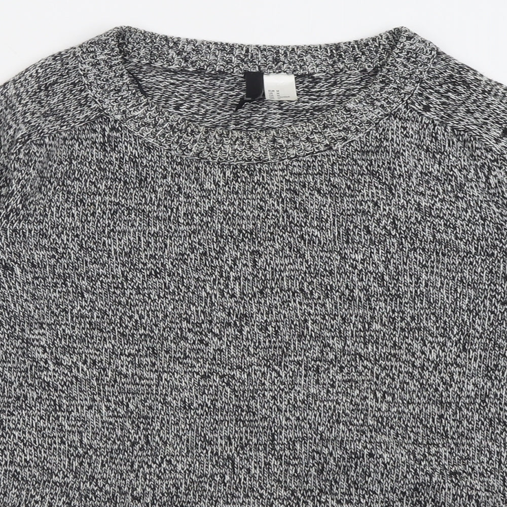 Womens UK Size M H&M Grey Pullover Jumper