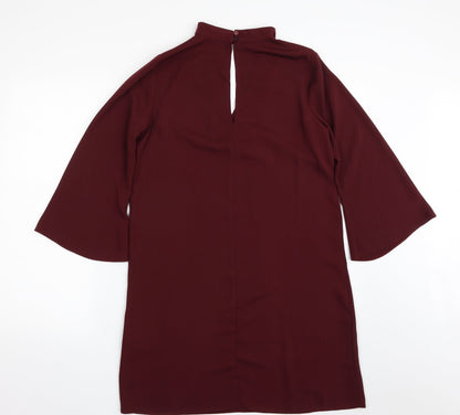 Papaya Womens Red  Polyester Shift  Size 12  Halter Pullover