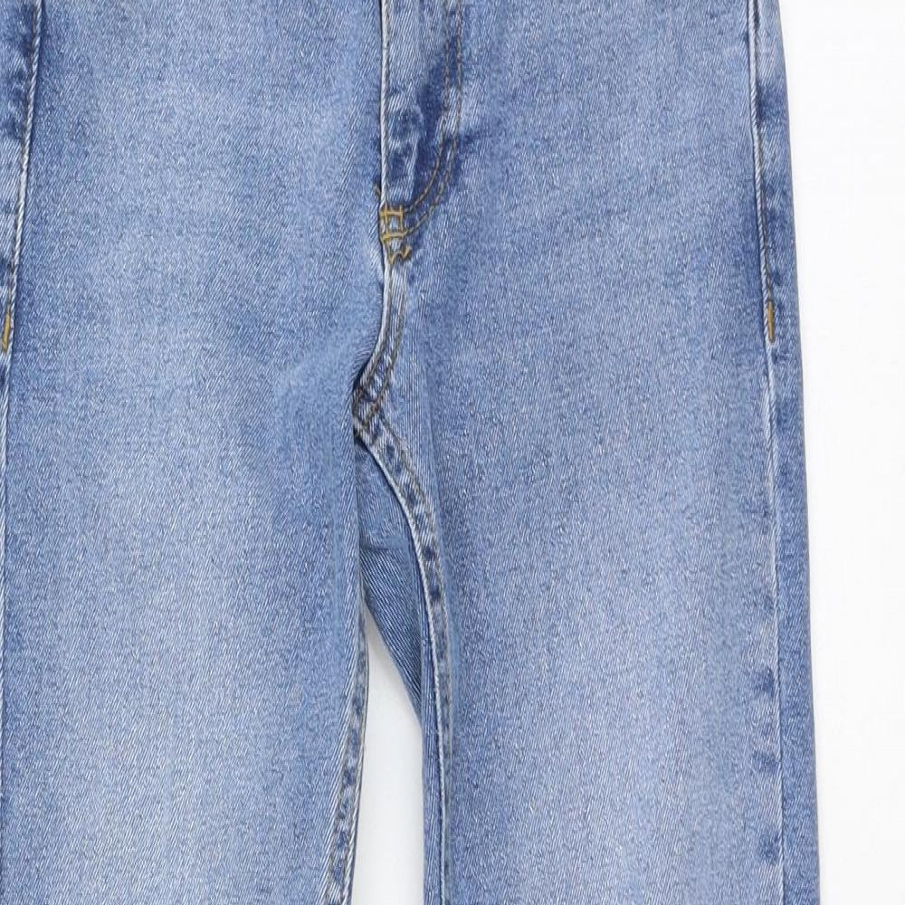 New Look Mens Blue  Polyester Flared Jeans Size 9 Months  Regular Zip