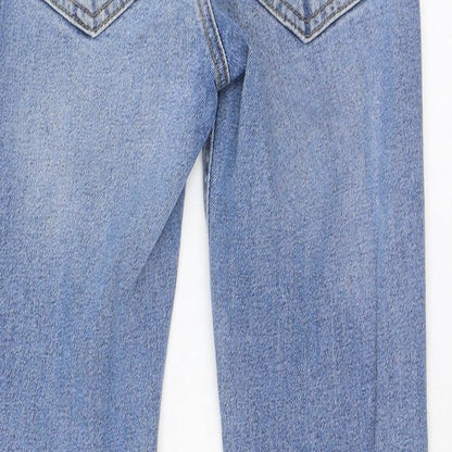 New Look Mens Blue  Polyester Flared Jeans Size 9 Months  Regular Zip