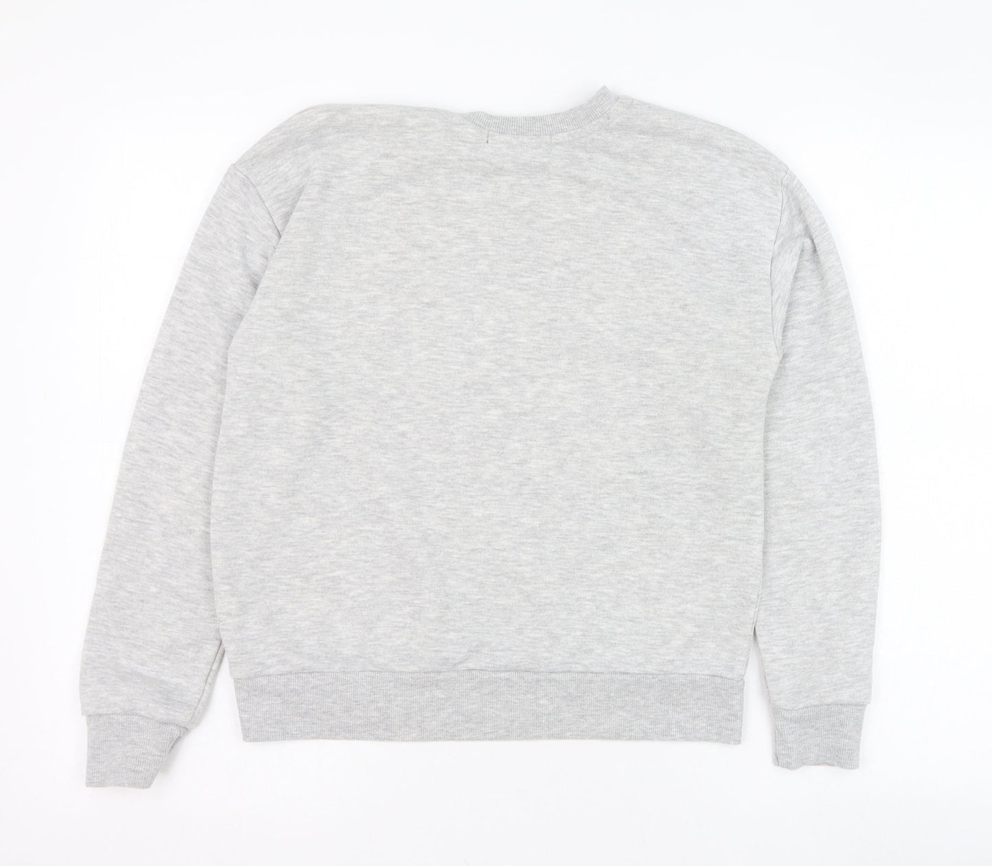 Primark Womens Grey  Polyester Pullover Sweatshirt Size 8  Pullover