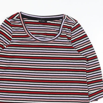 Womens UK Size 10 New Look Multicoloured Pullover Jumper