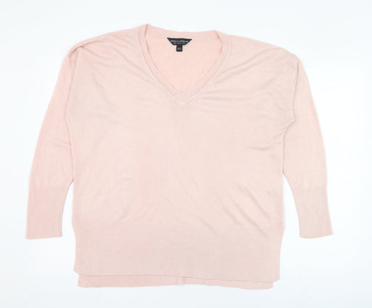 Womens UK Size 14 Dorothy Perkins Pink Pullover Jumper