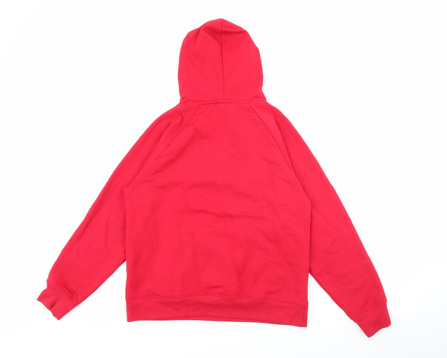Womens UK Size S LA Gear Red Pullover Hoodie