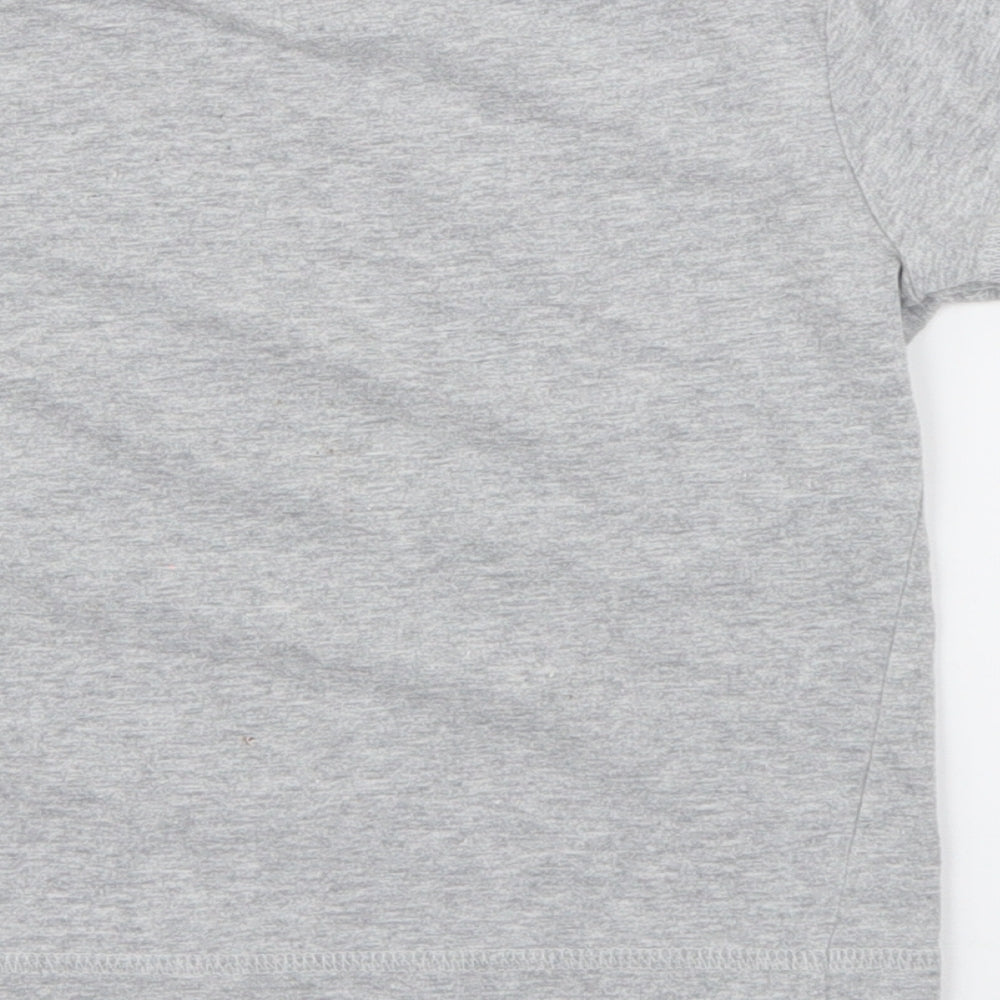 F&F Baby Grey  Cotton Pullover T-Shirt Size 12-18 Months Crew Neck
