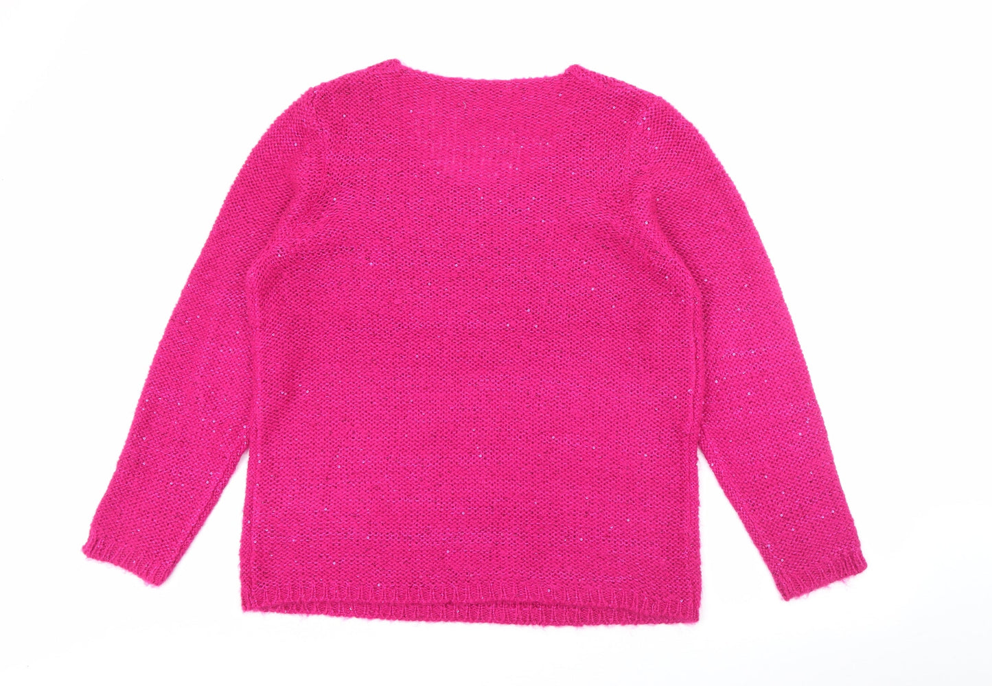 Womens UK Size XL Amara Reya Pink Pullover Jumper