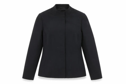 Per Una Womens Black   Jacket  Size 10  Button