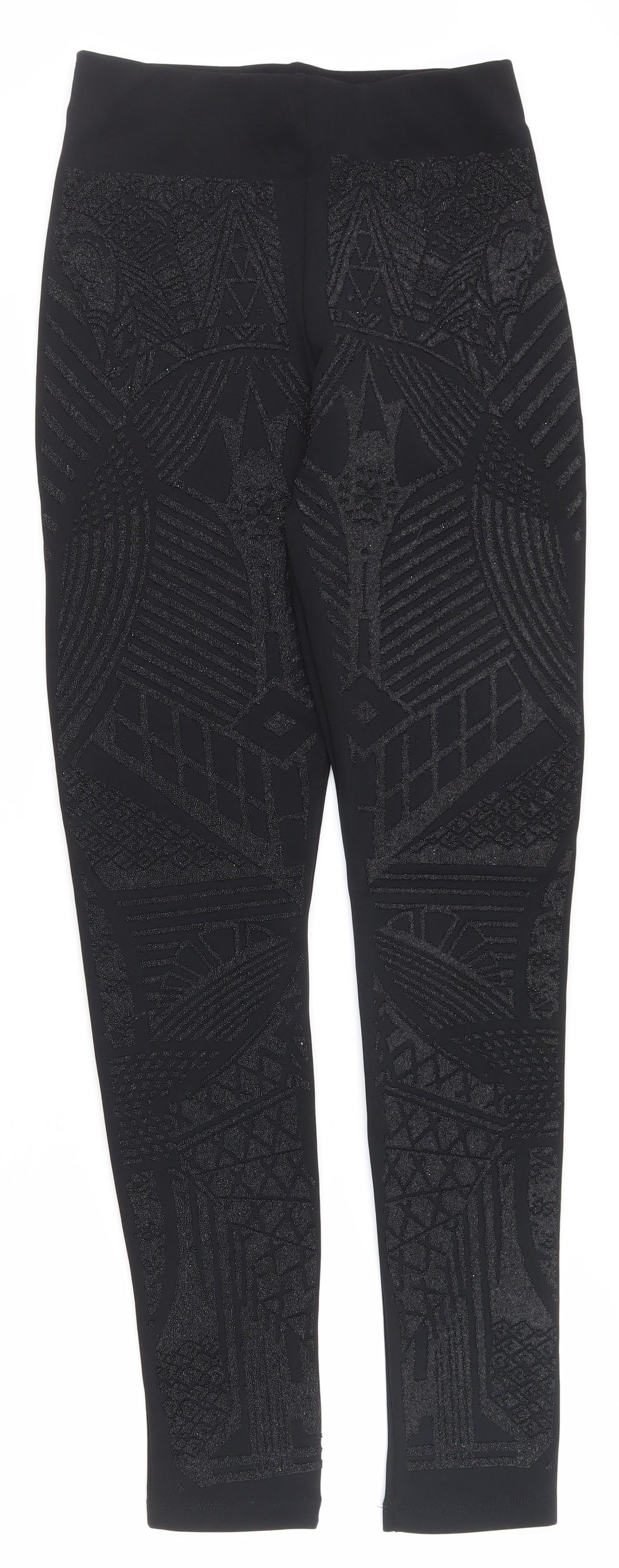 Womens UK Size 6 Topshop  Jogger Black Leggings