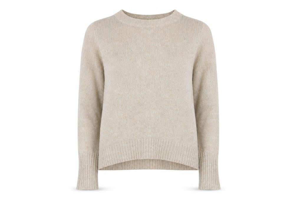 Womens UK Size L H&M Beige Pullover Jumper