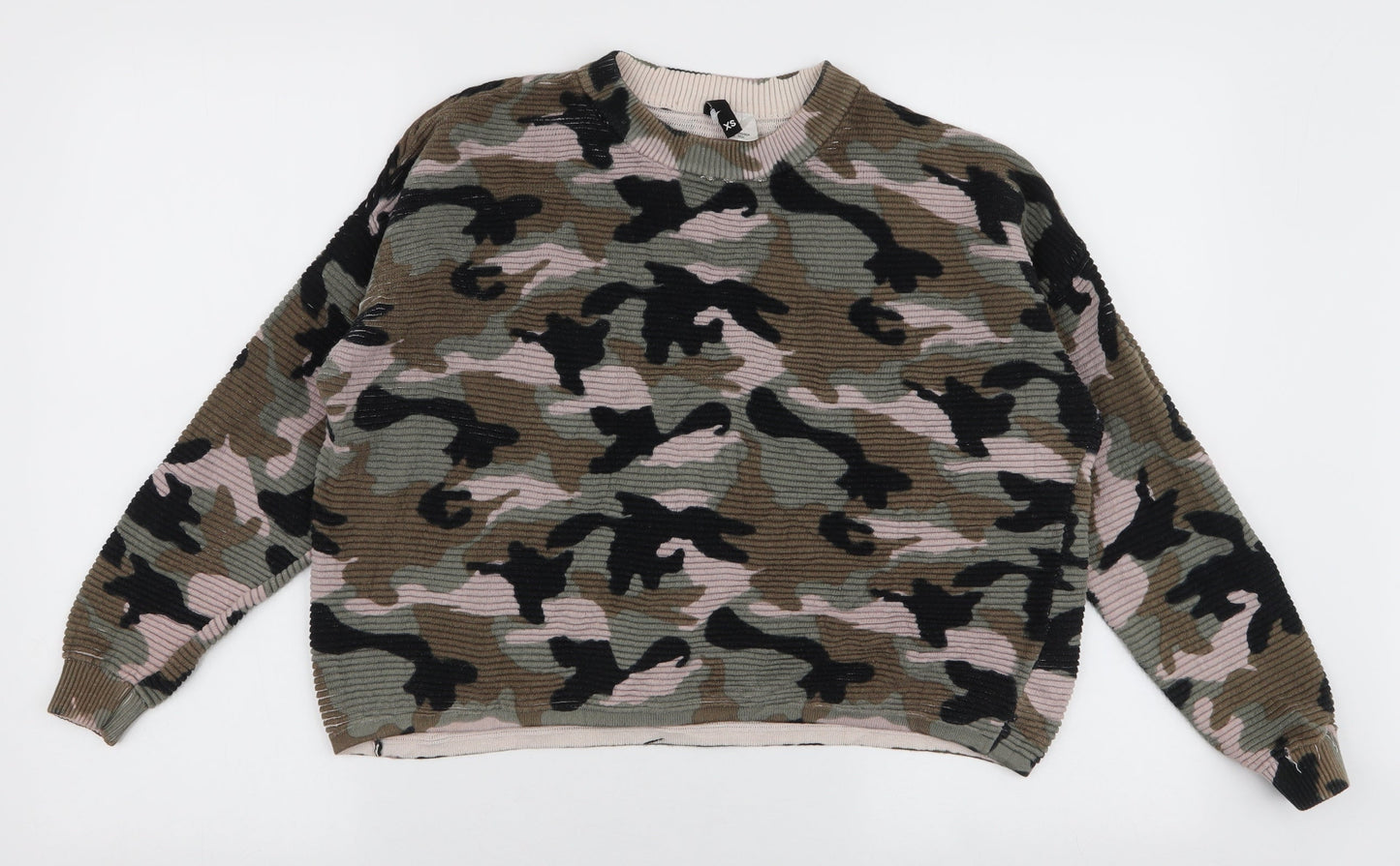 Womens UK Size XS H&M Multicoloured Pullover Jumper