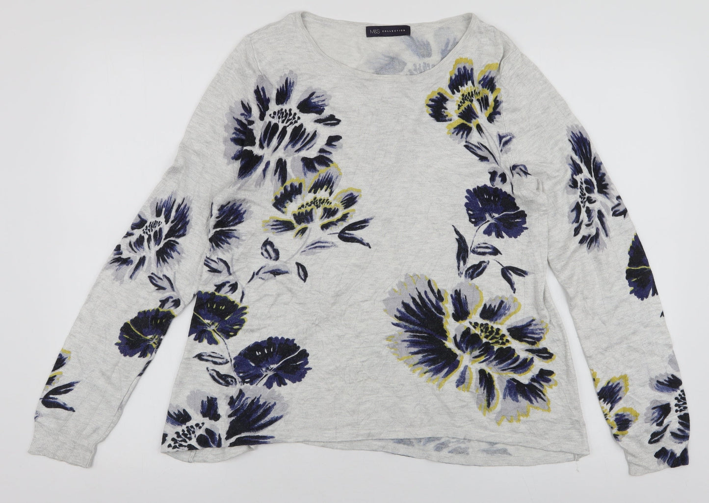 Womens UK Size 12 Marks and Spencer Multicoloured Pullover Jumper
