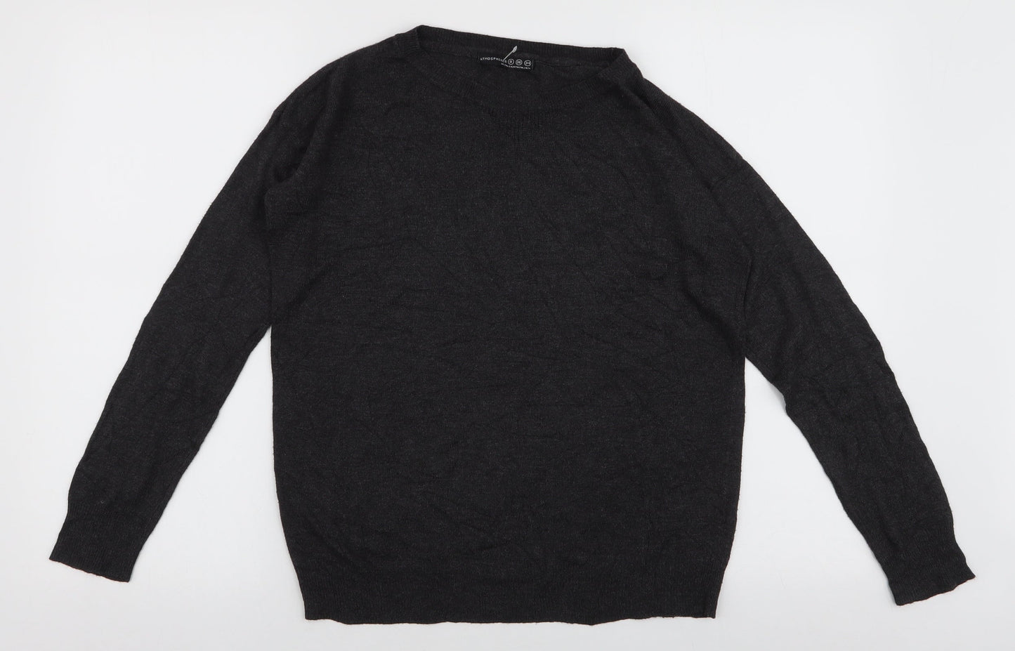 Womens UK Size 8 Atmosphere Grey Pullover Jumper