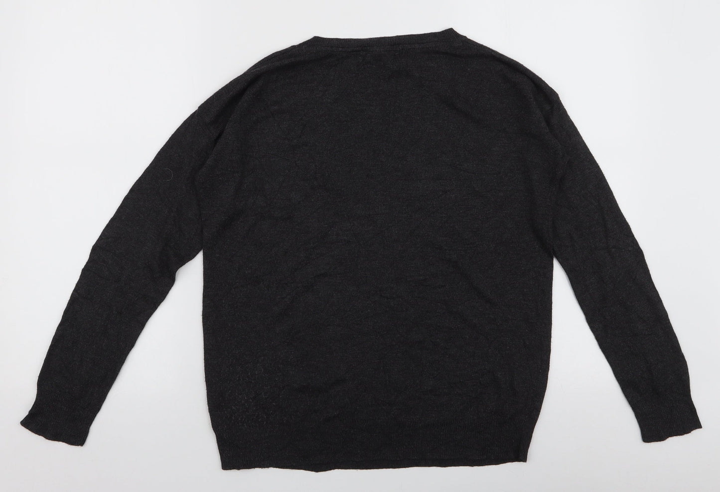 Womens UK Size 8 Atmosphere Grey Pullover Jumper