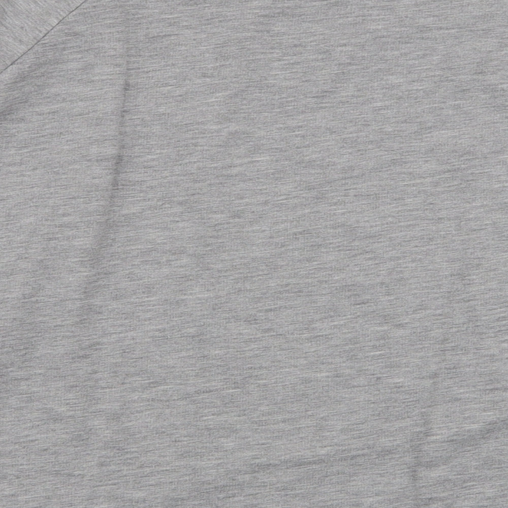Select Womens Grey  Cotton Pullover Sweatshirt Size 12  Pullover