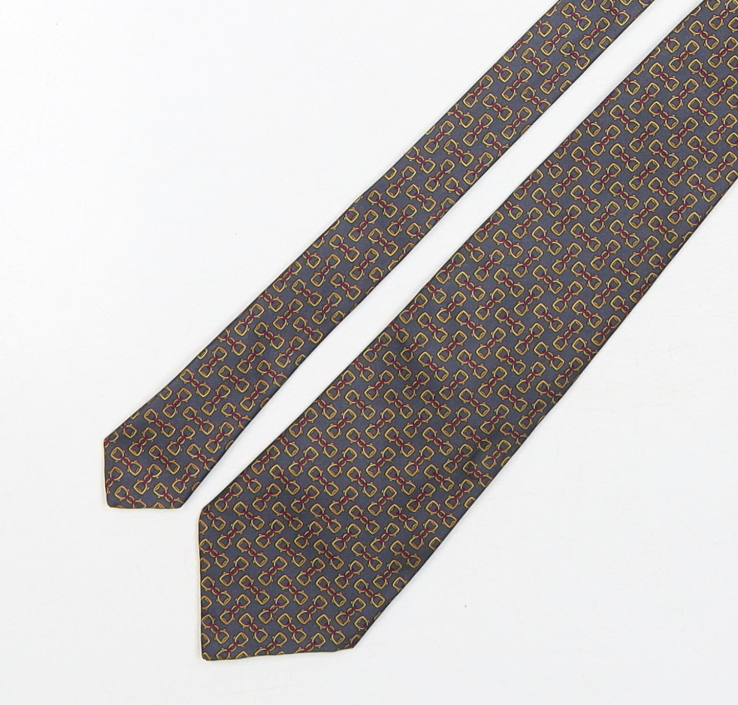 Mens Debenhams Multicoloured Geometric  Pointed Tie