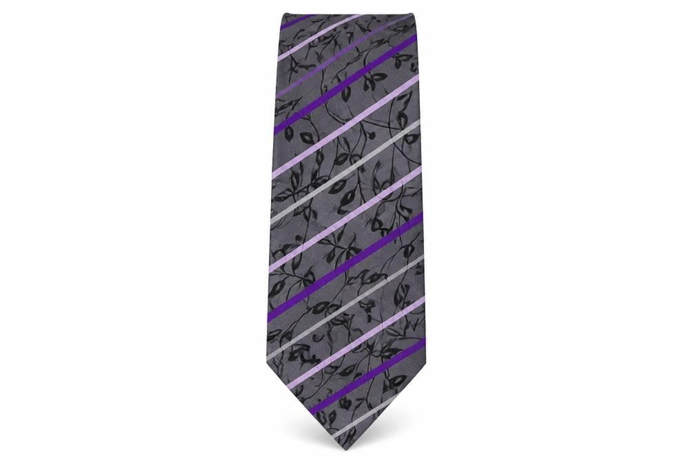 Mens NEXT Multicoloured Striped  Pointed Tie