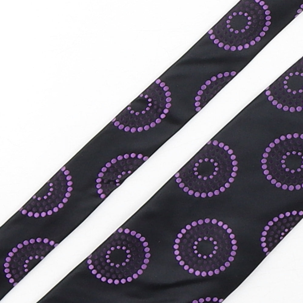 Marks and Spencer Mens Multicoloured Geometric Silk Pointed Tie One Size