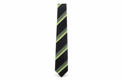 Mens Michaelis Multicoloured Striped  Pointed Tie
