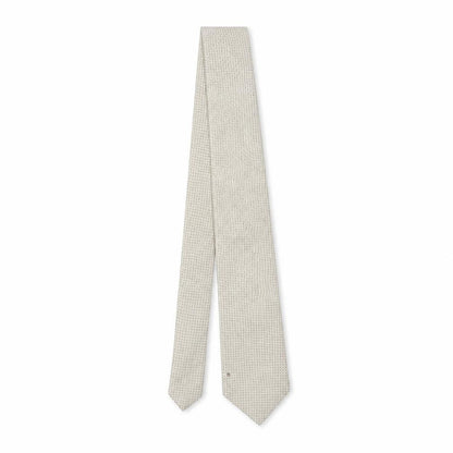 Front view of Savoy Taylors Guild men’s multicoloured plaids & checks silk pointed tie one size