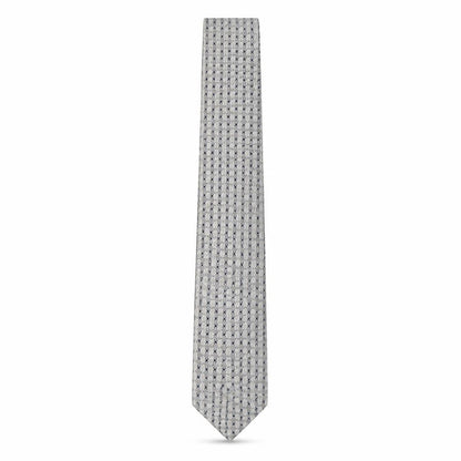 Gioni Feroti Mens Multicoloured Geometric Silk Pointed Tie One Size