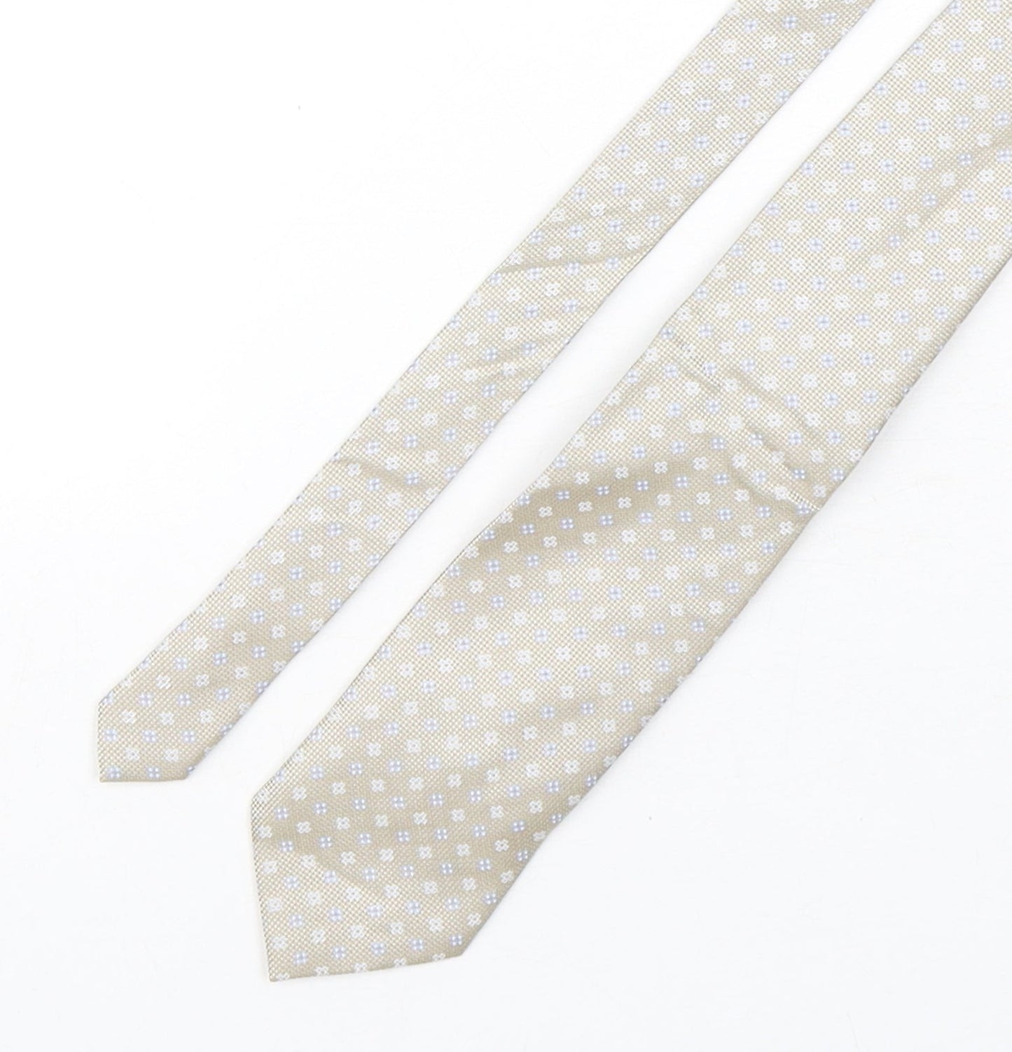 Michaelis Mens Multicoloured Geometric Silk Pointed Tie One Size