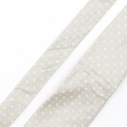 Michaelis Mens Multicoloured Geometric Silk Pointed Tie One Size