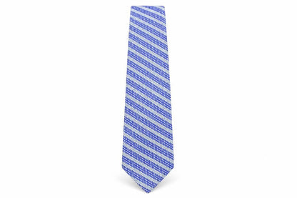 Mens Copperstone Blue Plaids & Checks  Pointed Tie