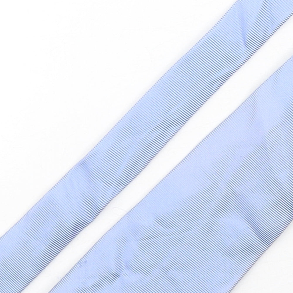 Linea  Mens Blue  Silk Pointed Tie One Size