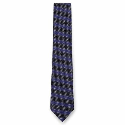 Mens savatini Blue Polka Dot  Pointed Tie