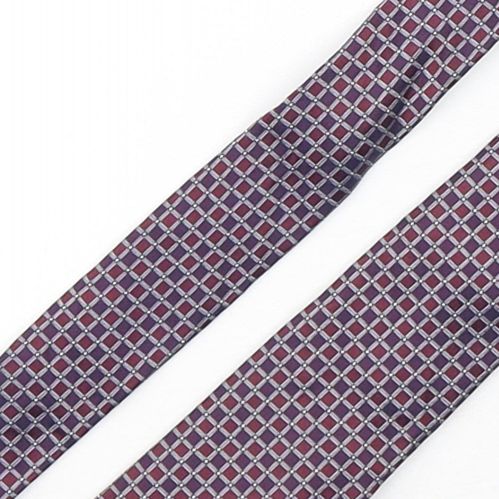 Mens Howick Multicoloured Plaids & Checks  Pointed Tie