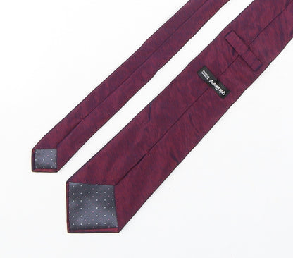 Autograph Mens Purple  Silk Pointed Tie One Size