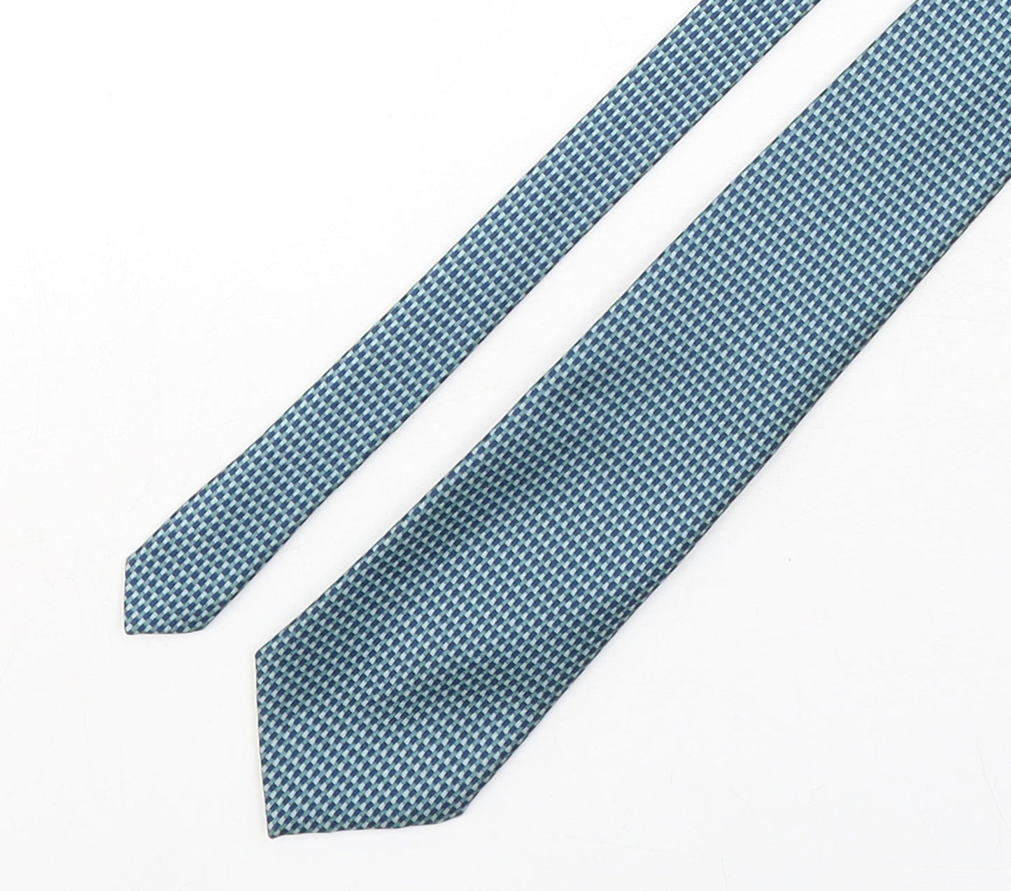 Mens Debenhams Multicoloured Geometric  Pointed Tie