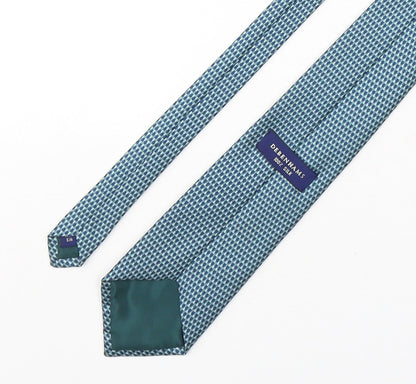 Mens Debenhams Multicoloured Geometric  Pointed Tie