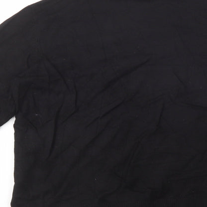 Womens UK Size M H&M Black Pullover Jumper