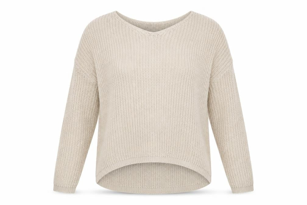 Womens UK Size 12 Atmosphere Beige Pullover Jumper