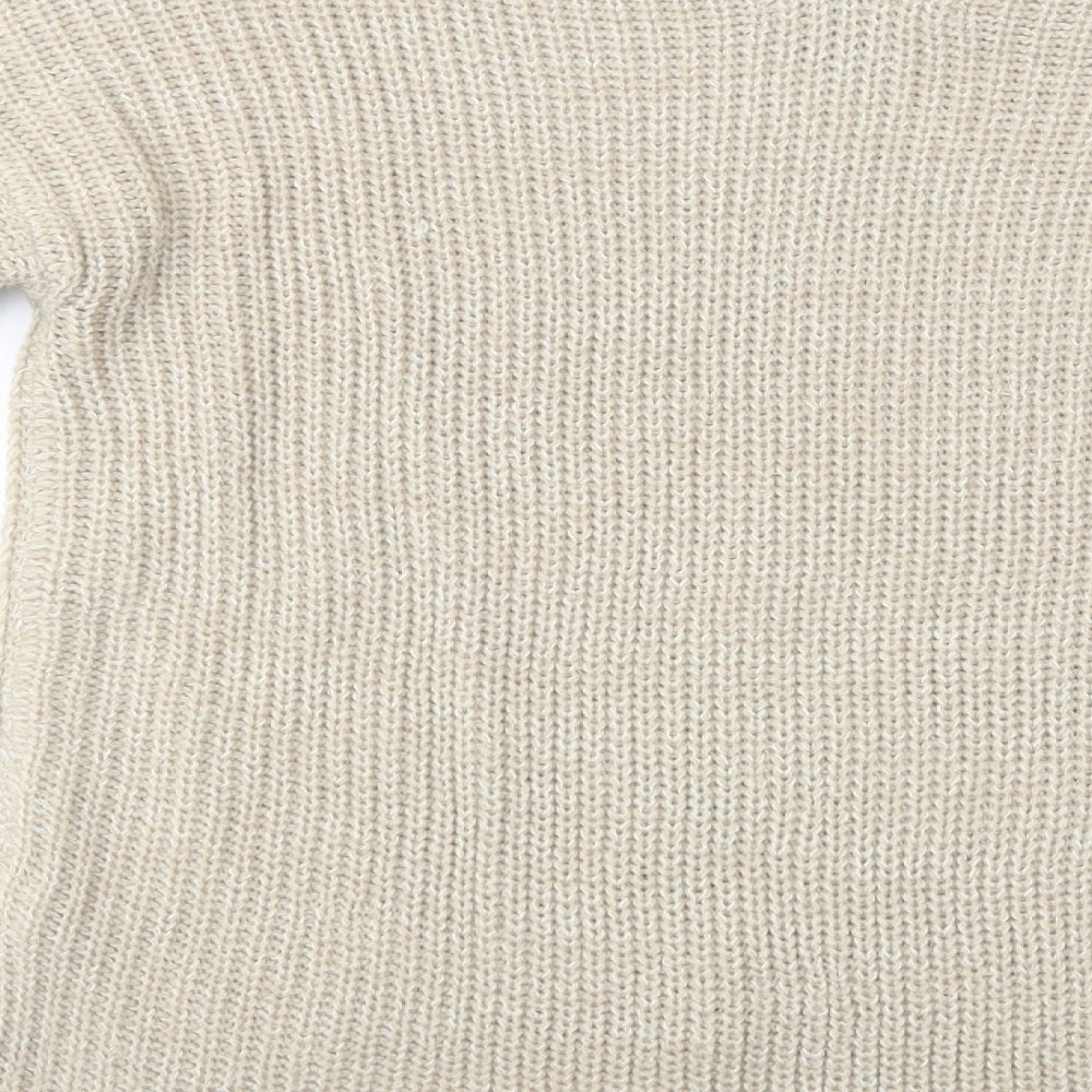 Womens UK Size 12 Atmosphere Beige Pullover Jumper