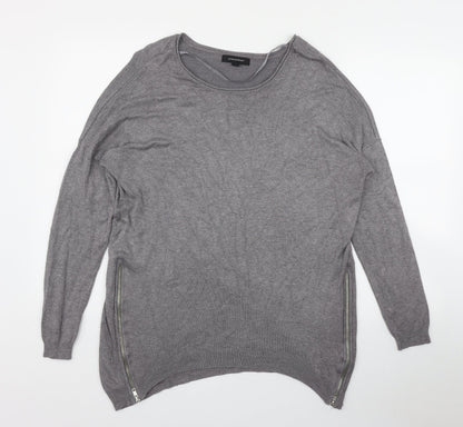 Womens UK Size 14 Atmosphere Grey Pullover Jumper