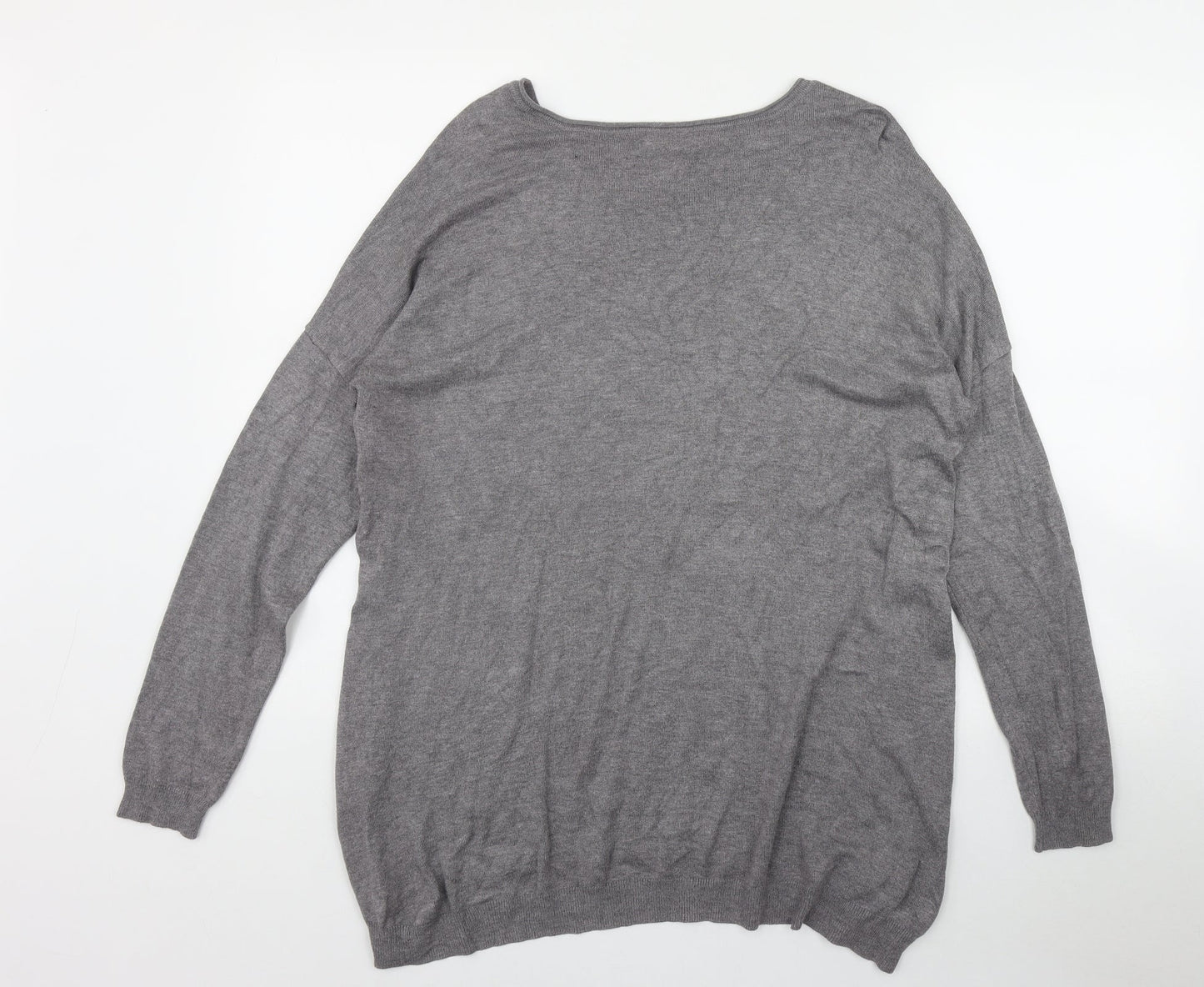 Womens UK Size 14 Atmosphere Grey Pullover Jumper